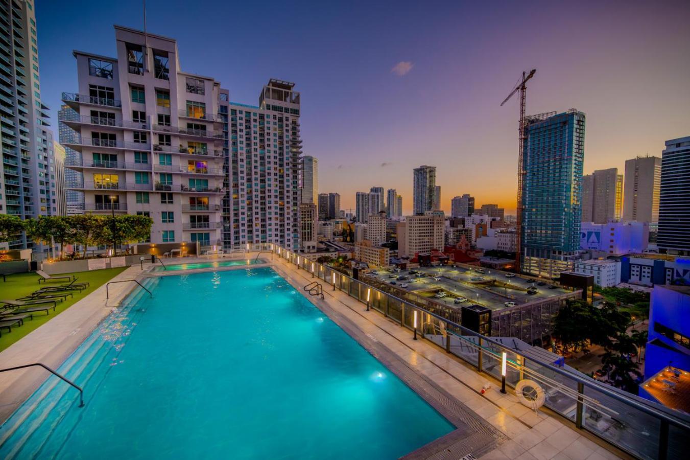 Luxury Loft - Free Parking - Ocean View - Brickell Downtown Lägenhet Miami Exteriör bild
