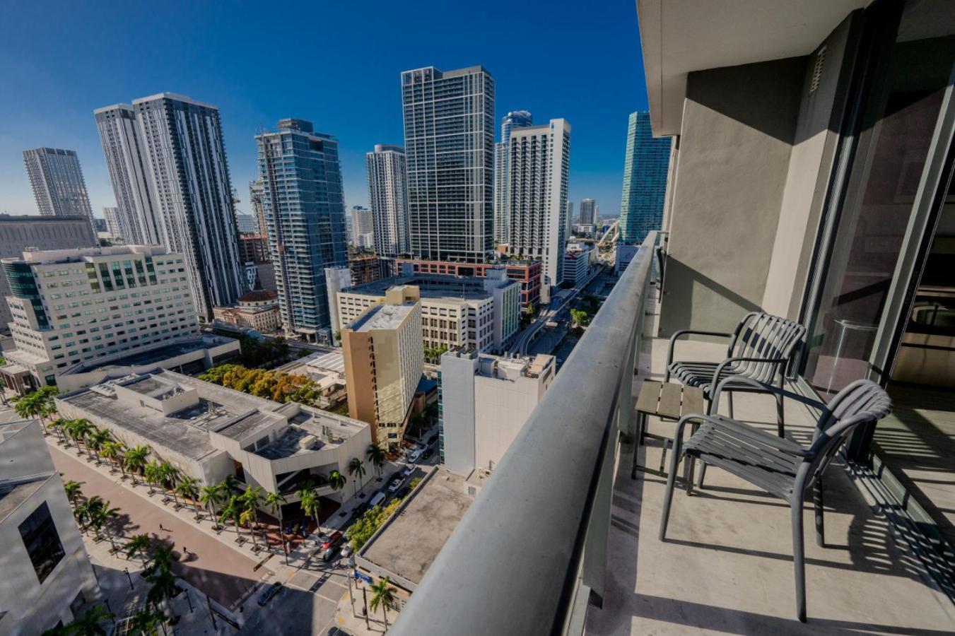 Luxury Loft - Free Parking - Ocean View - Brickell Downtown Lägenhet Miami Rum bild