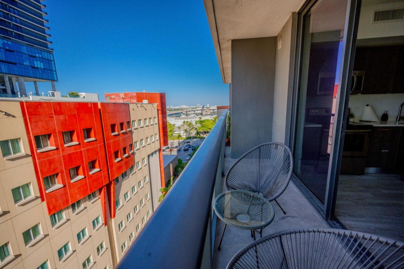 Luxury Loft - Free Parking - Ocean View - Brickell Downtown Lägenhet Miami Rum bild