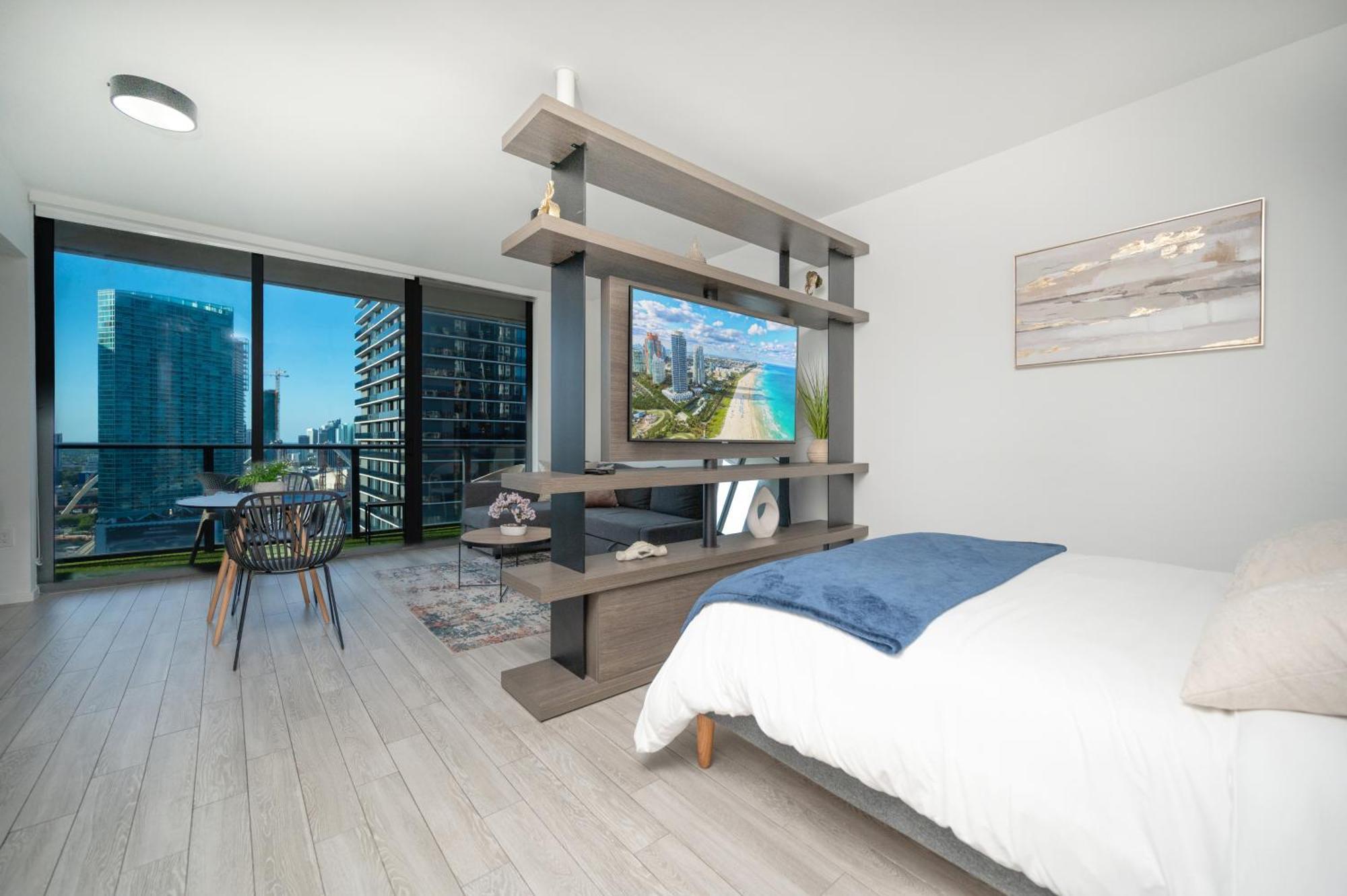 Luxury Loft - Free Parking - Ocean View - Brickell Downtown Lägenhet Miami Exteriör bild