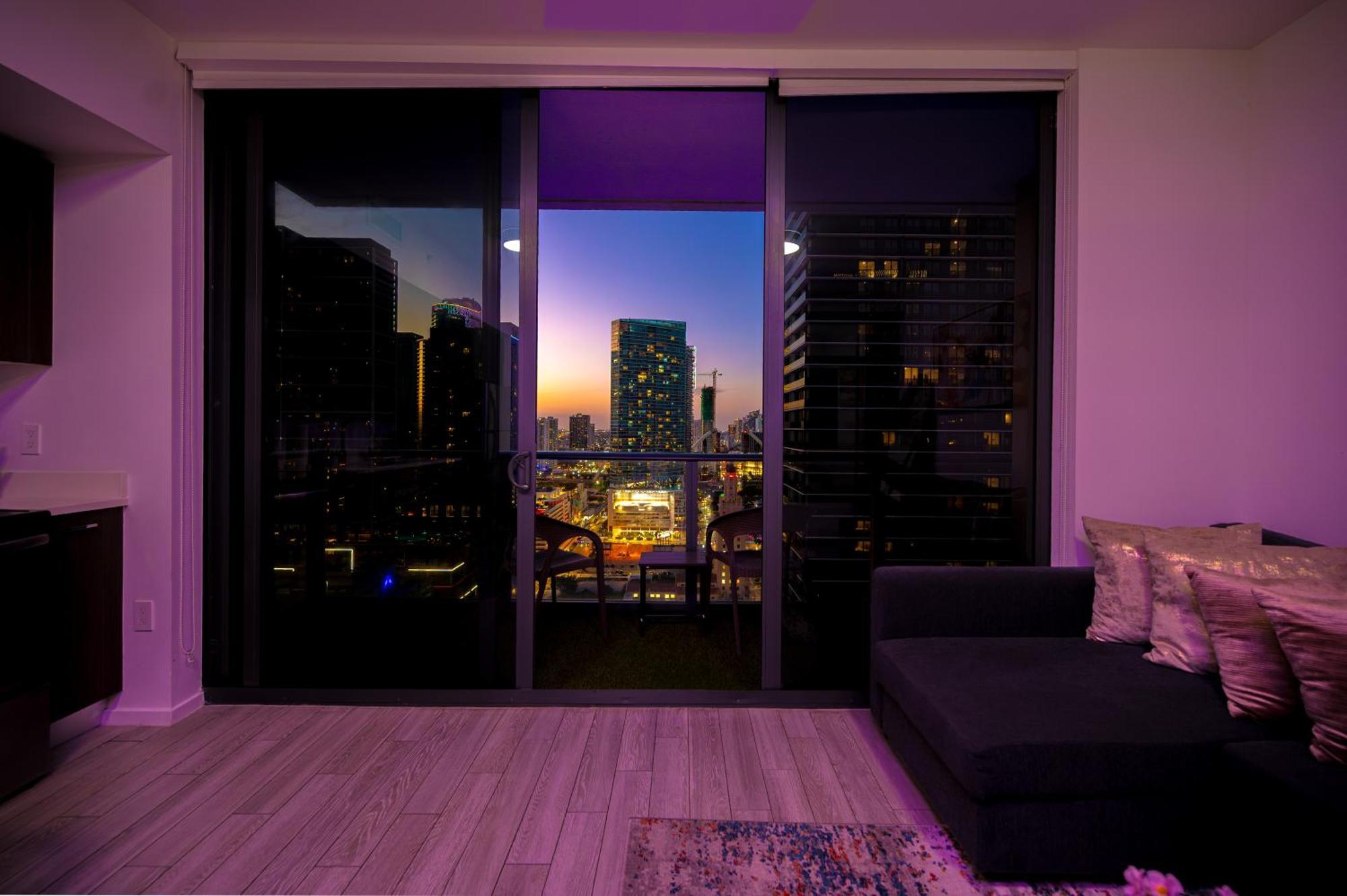 Luxury Loft - Free Parking - Ocean View - Brickell Downtown Lägenhet Miami Exteriör bild