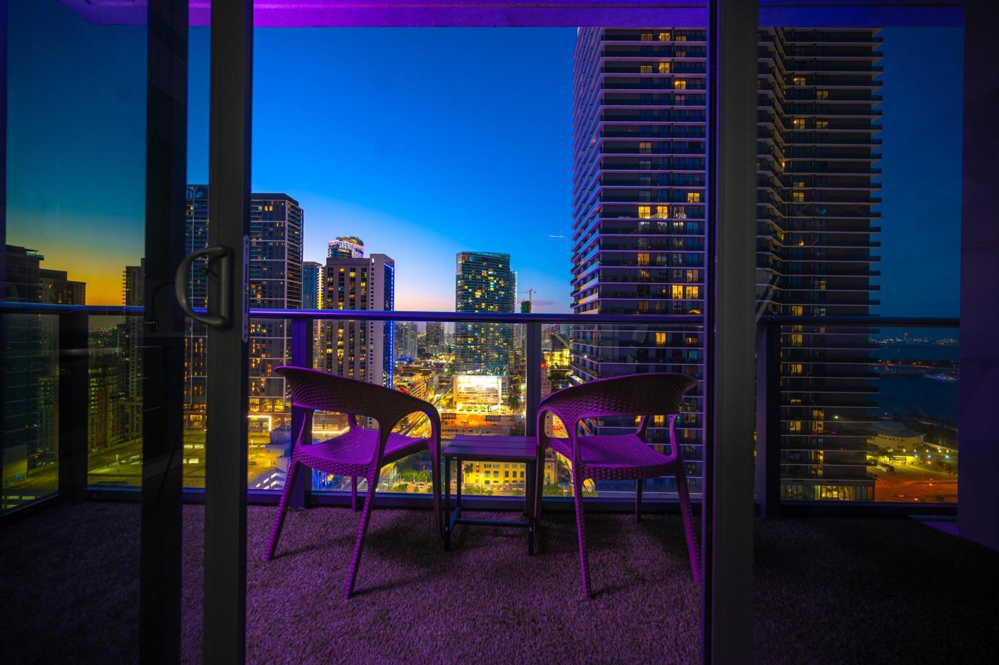 Luxury Loft - Free Parking - Ocean View - Brickell Downtown Lägenhet Miami Exteriör bild