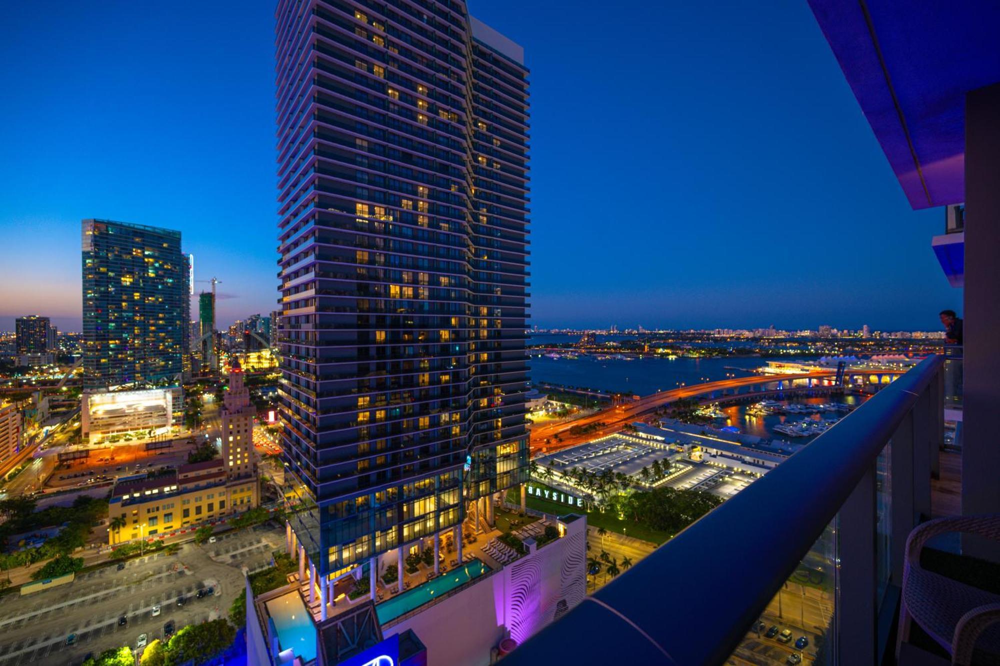 Luxury Loft - Free Parking - Ocean View - Brickell Downtown Lägenhet Miami Rum bild