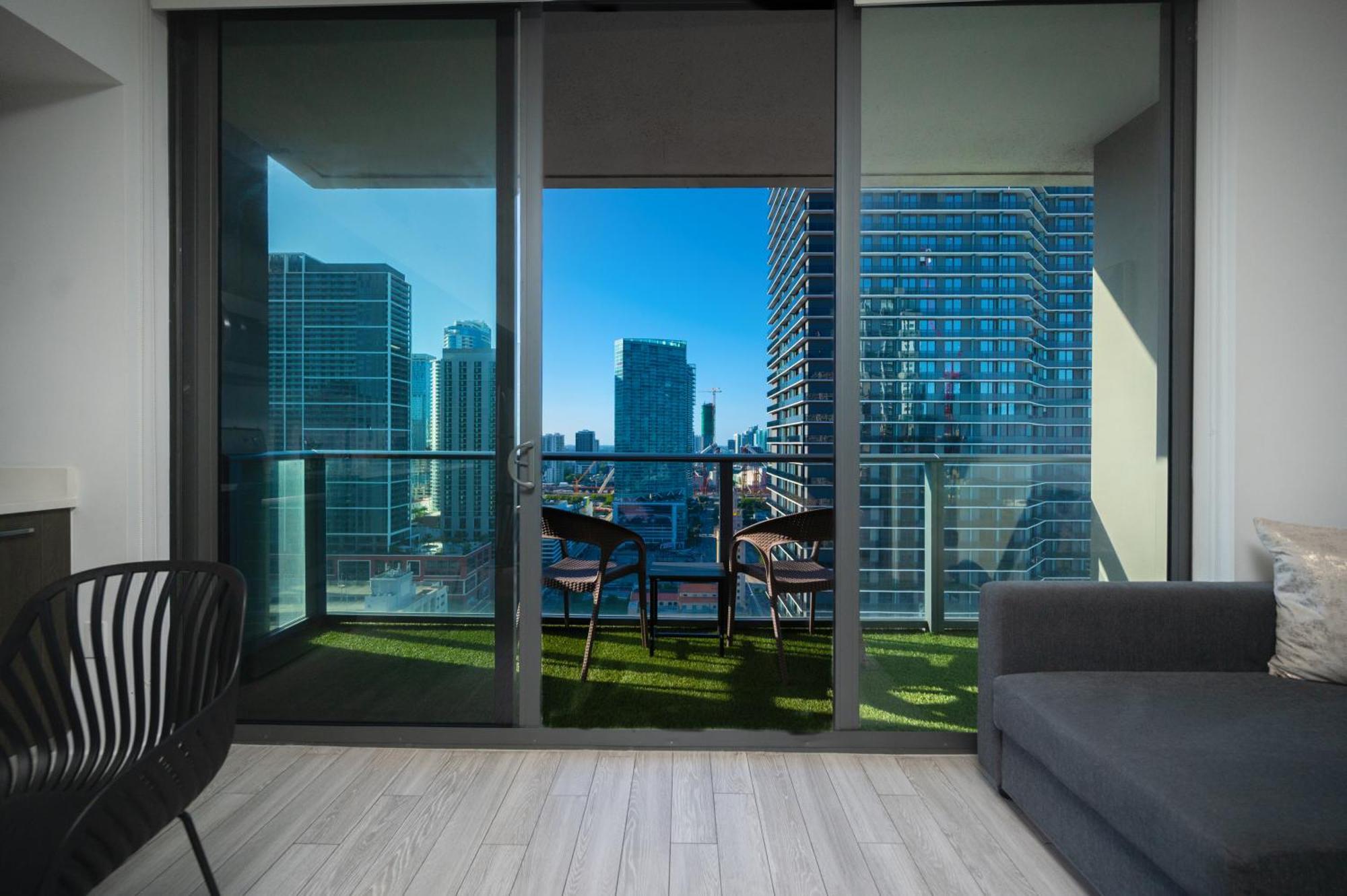 Luxury Loft - Free Parking - Ocean View - Brickell Downtown Lägenhet Miami Exteriör bild