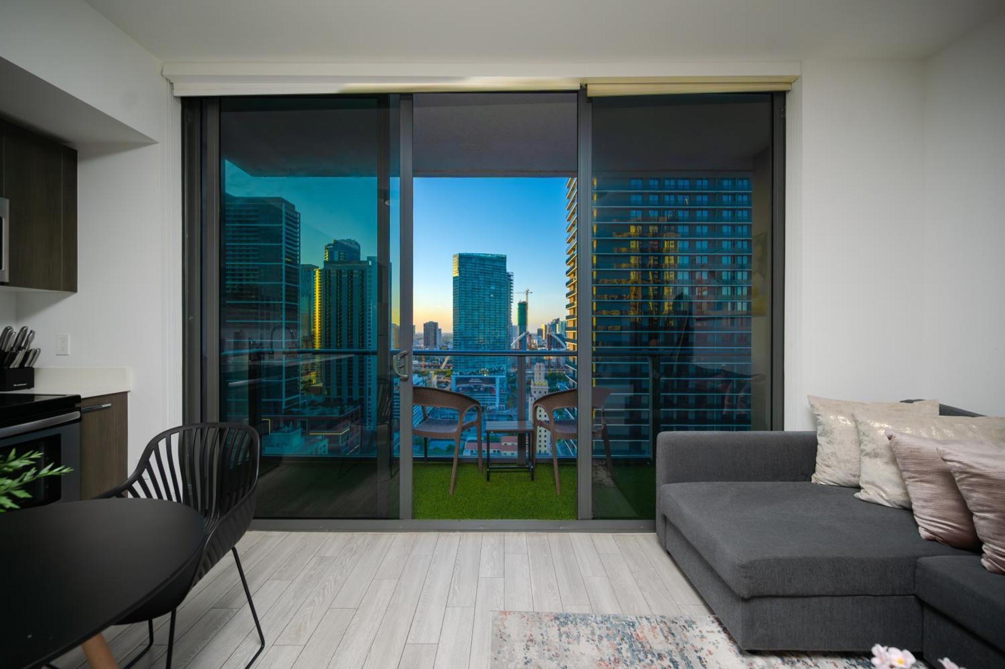 Luxury Loft - Free Parking - Ocean View - Brickell Downtown Lägenhet Miami Exteriör bild