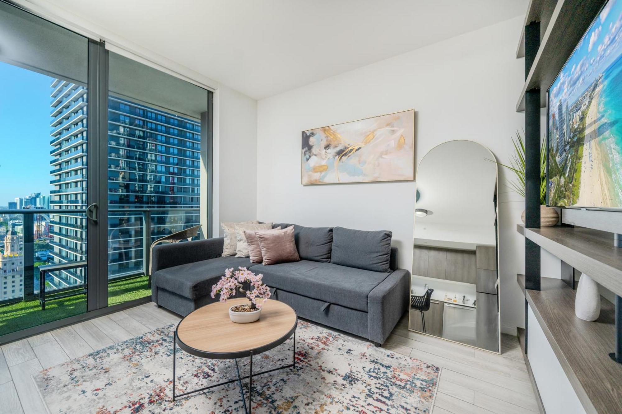 Luxury Loft - Free Parking - Ocean View - Brickell Downtown Lägenhet Miami Exteriör bild